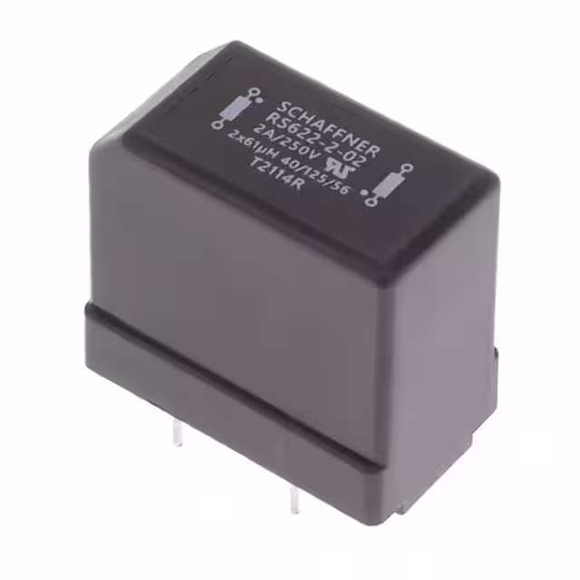 RS622-2-02 Schaffner EMC Inc.  Moduli di filtro di linea di alimentazione